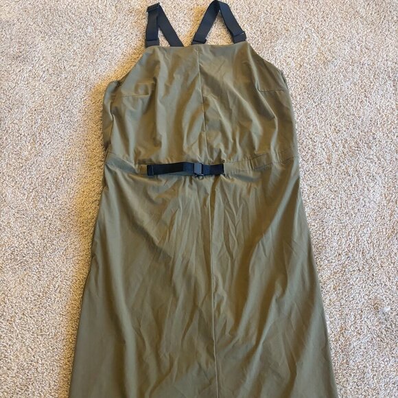 Mountain Hardwear Freefall Halter Utility Coverup Dress Women's Sz S Olive Green - Picture 2 of 6